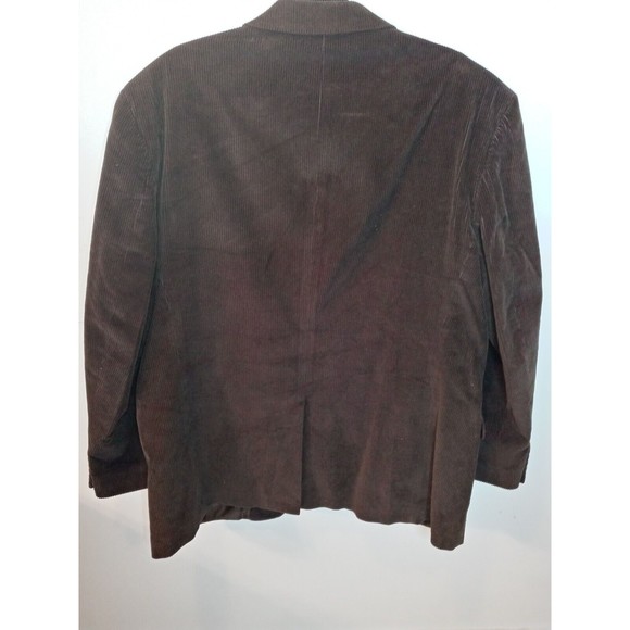 Covington's Mens Brown Two Button Corduroy Blazer, Size 46R - Picture 5 of 6
